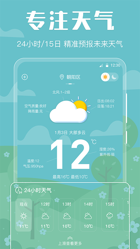 晴天娃娃天氣預報官方版
