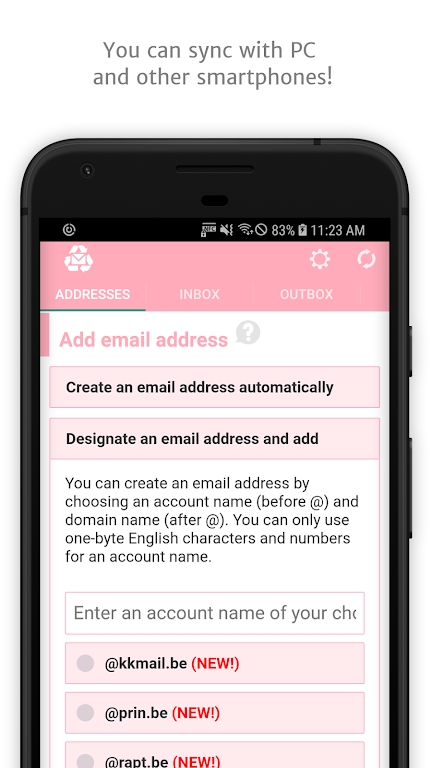 InstAddr一次性郵箱APP手機(jī)版