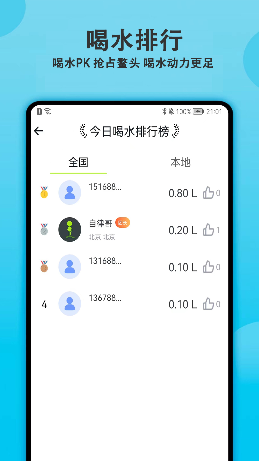每日飲水提醒APP手機(jī)版