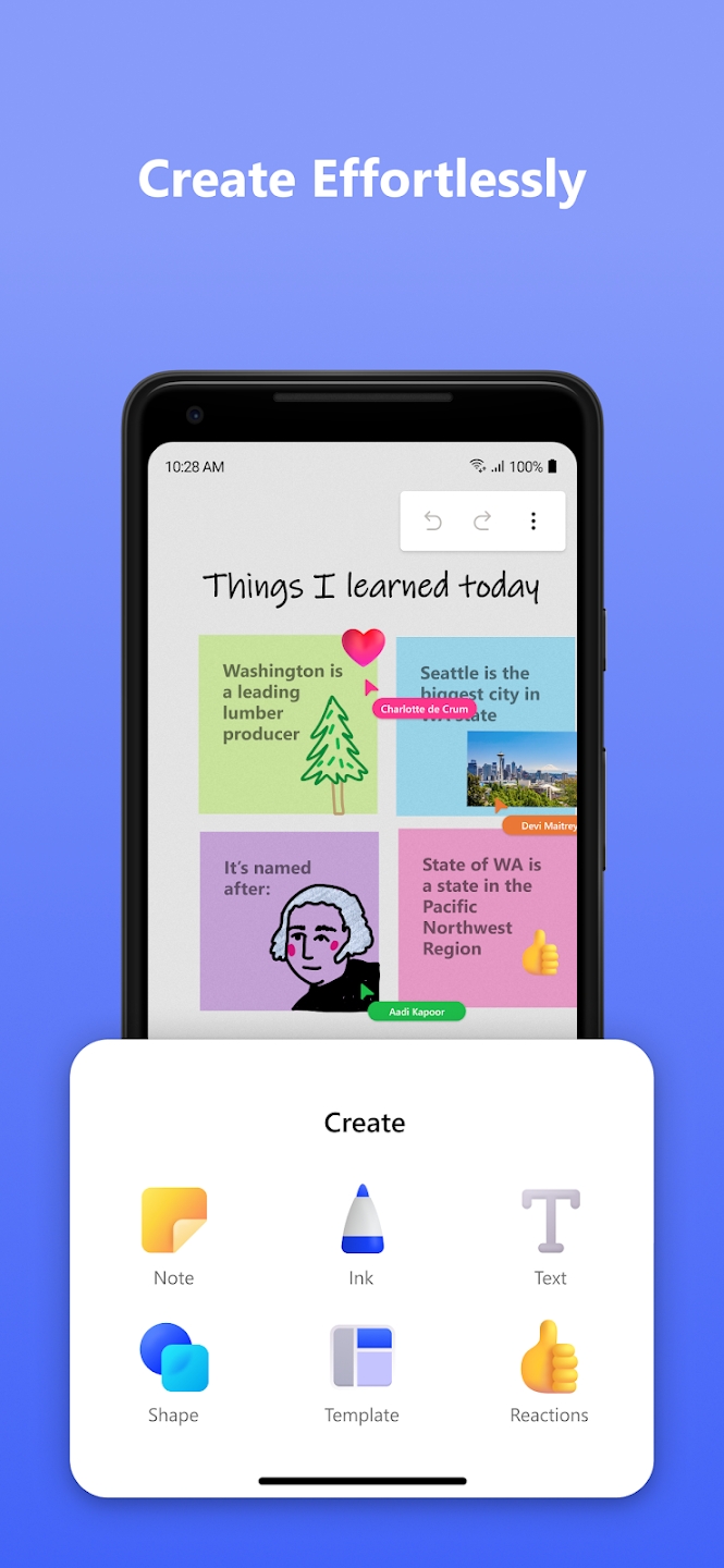 Microsoft Whiteboard for Android