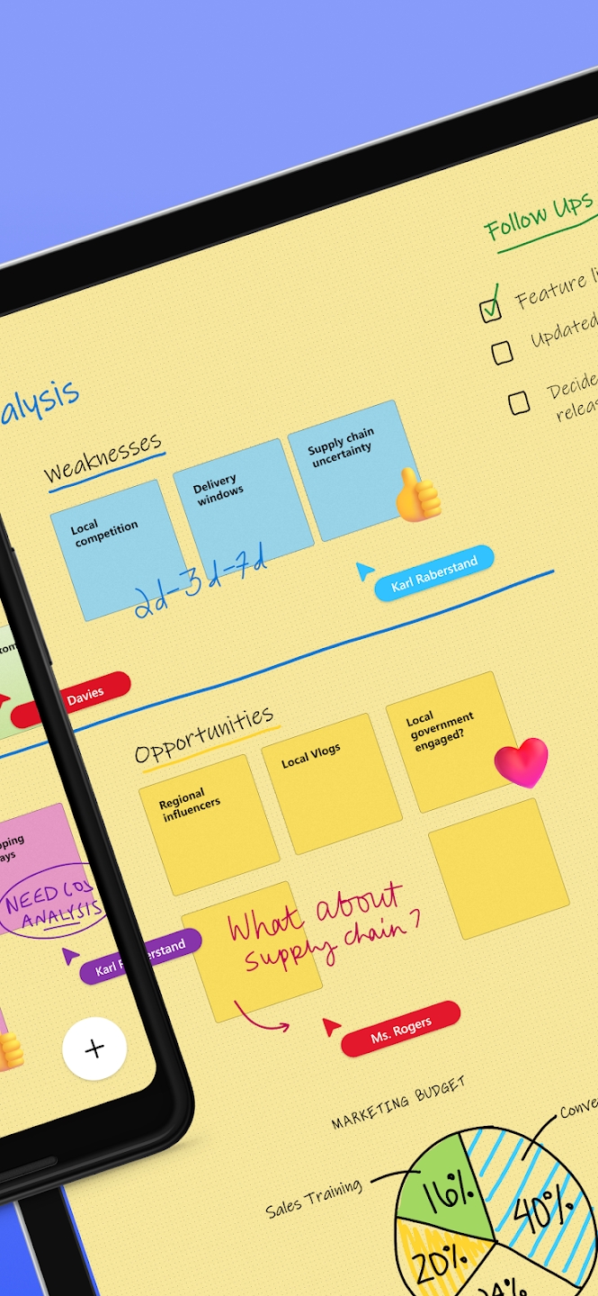 Microsoft Whiteboard for Android