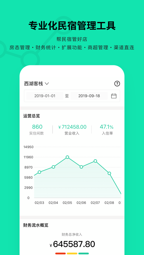 云掌柜民宿管理系統(tǒng)官方版