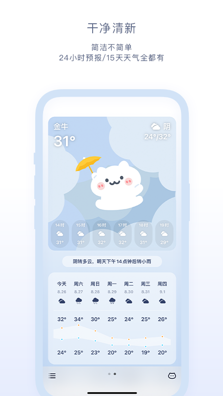米糕天氣安卓應(yīng)用