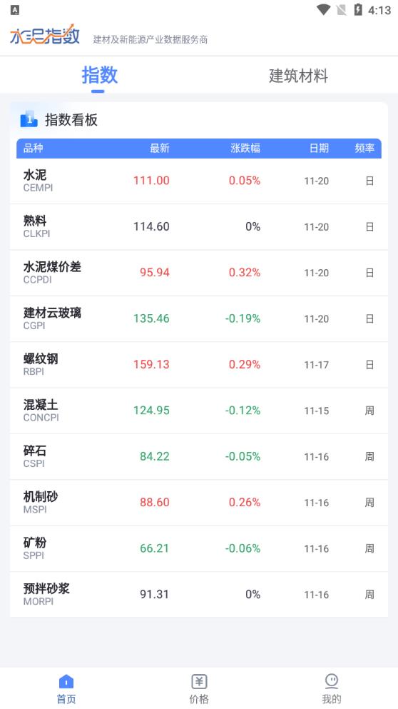 水泥指數(shù)APP新版本