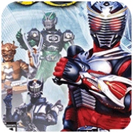 Kamen Rider Ryuki 美版金手指版
