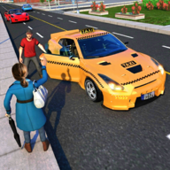 出租車(chē)模擬器破解版無(wú)限金幣Sports Car Taxi Driver Simulator 2019