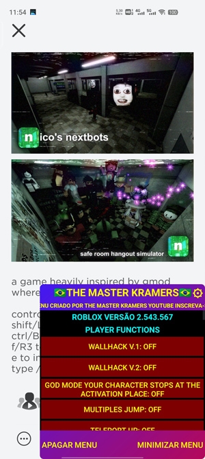 羅布樂思破解版內(nèi)置修改器Roblox