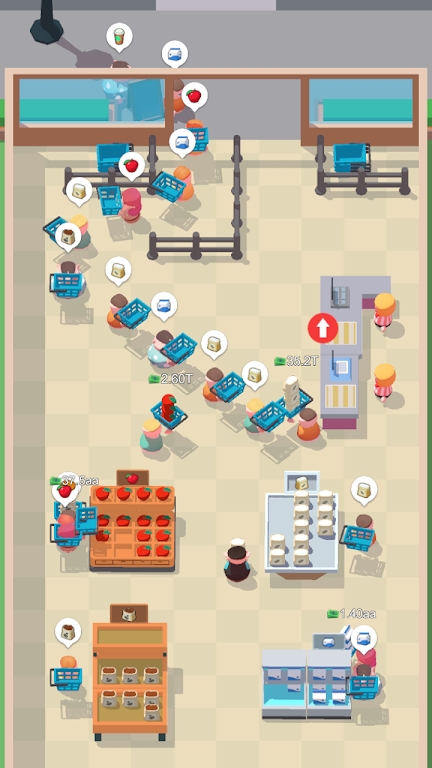 Mart And Farm: Idle Tycoon閑置迷你超市游戲