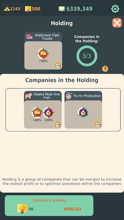 空閑股東大亨游戲最新版(Stakeholder Game)