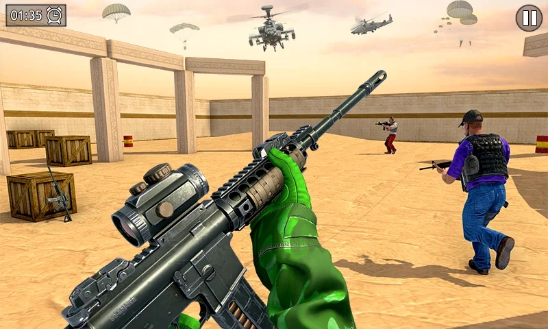 FPS射擊任務安卓版(FPS shooting Mission: Gun Game)