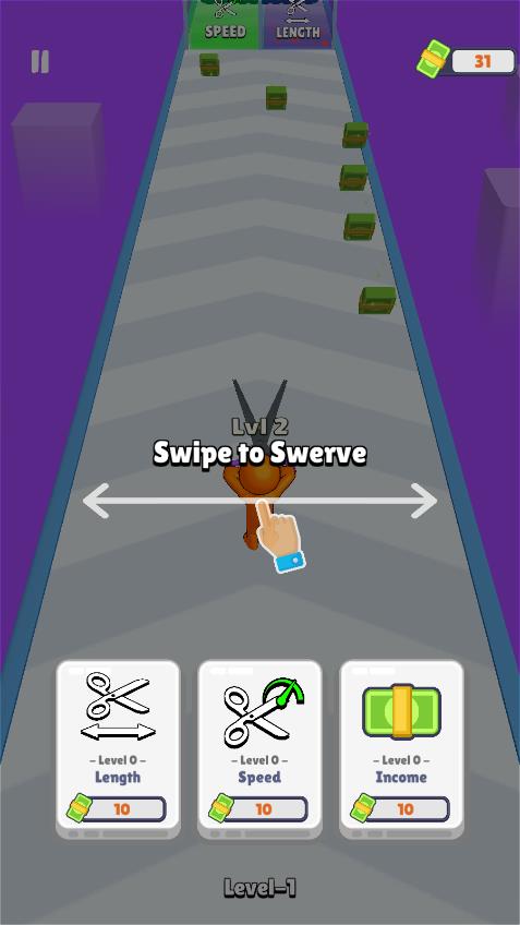 剪刀人跑酷Scissors Warrior游戲最新版
