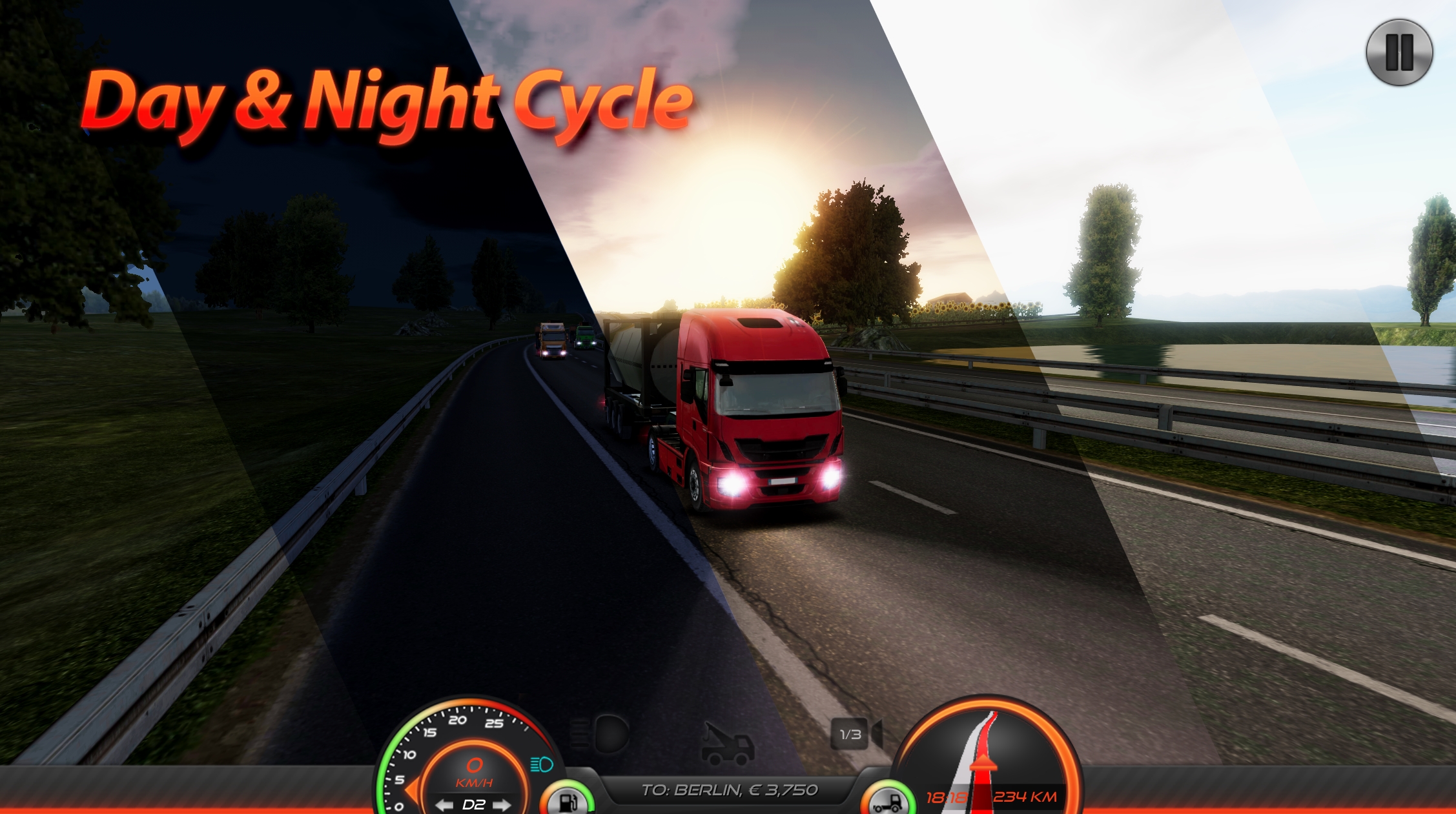 歐洲卡車模擬器2最新版本(Truck Simulator : Europe 2)
