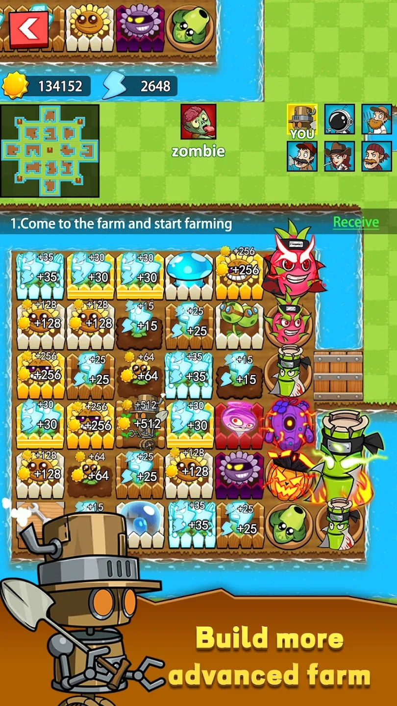 僵尸大戰(zhàn)農(nóng)夫最新版(ZombiesVsFarmer)