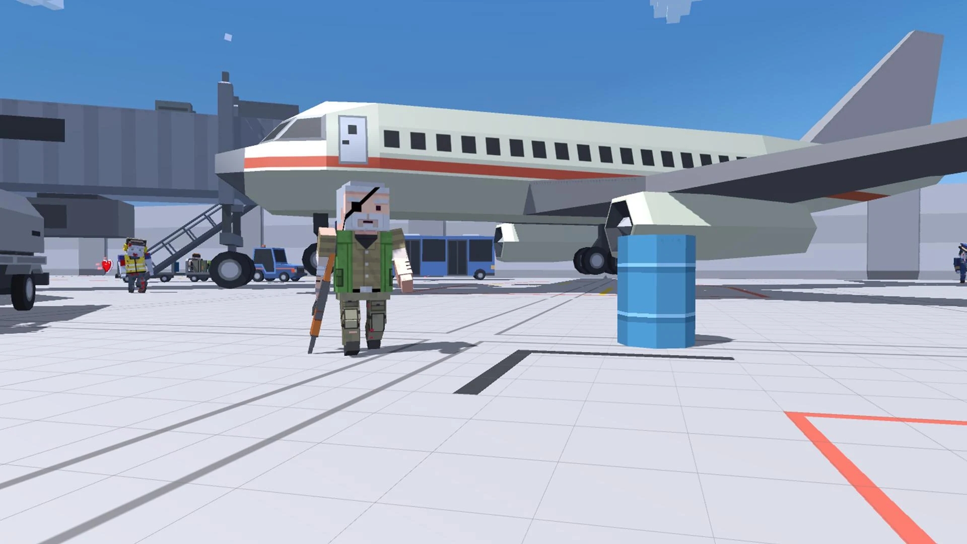 方塊僵尸生存2最新版(Blocky Zombie Survival 2)