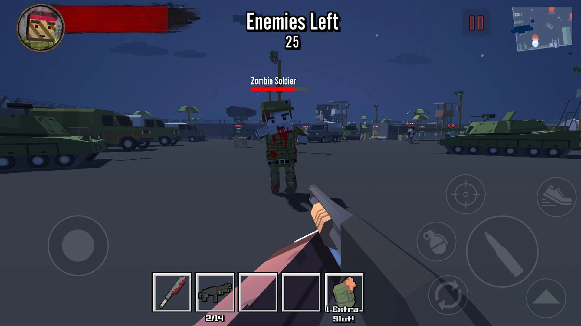 方塊僵尸生存2最新版(Blocky Zombie Survival 2)