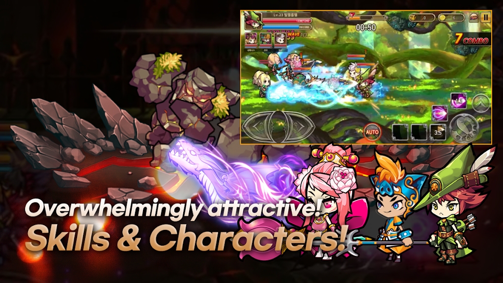 英雄崛起的傳奇安卓版(Heroes: The Rising Saga)