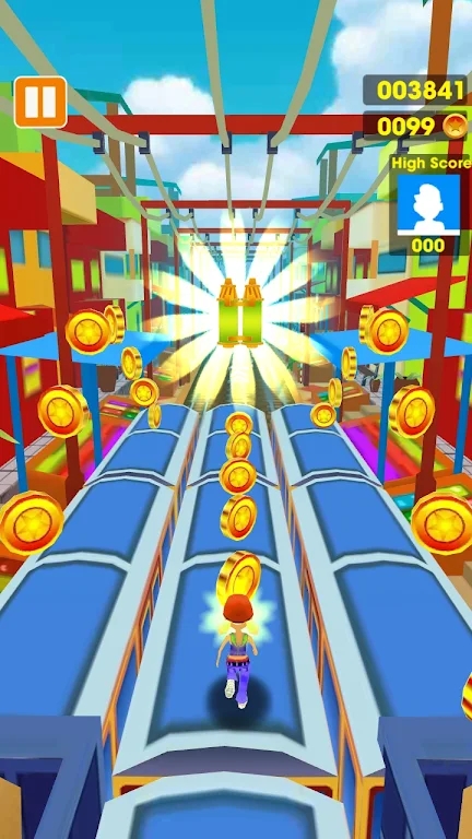 地鐵列車環(huán)形流道官方版Subway Train Endless Runner