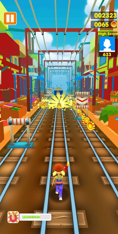 地鐵列車環(huán)形流道官方版Subway Train Endless Runner