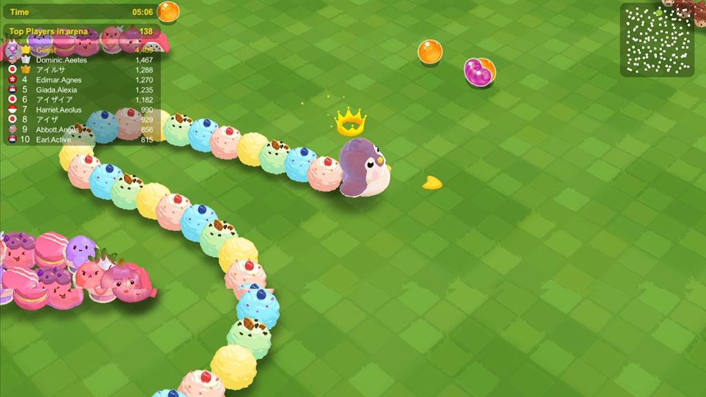 甜蜜的穿越官方版Sweet Crossing Snake.io
