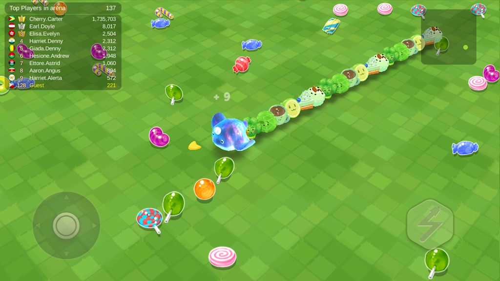 甜蜜的穿越官方版Sweet Crossing Snake.io