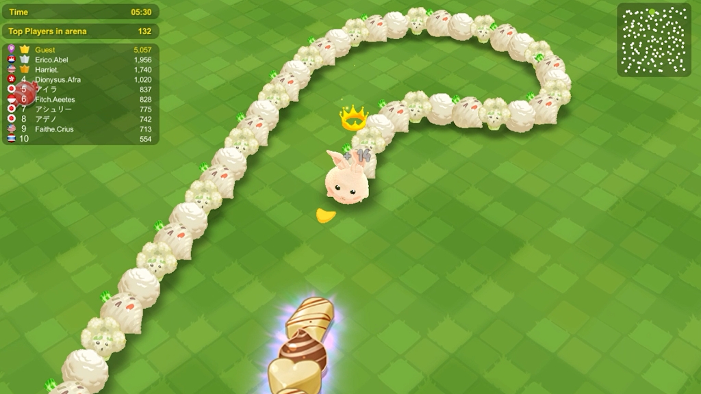 甜蜜的穿越官方版Sweet Crossing Snake.io