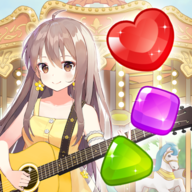 吉他少女三消游戲最新版(GuitarGirl Match3)