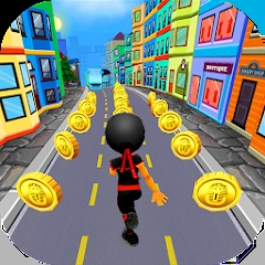 地鐵忍者快跑最新版(Ninja Subway Surf)
