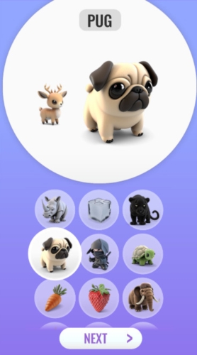 動物融合模擬