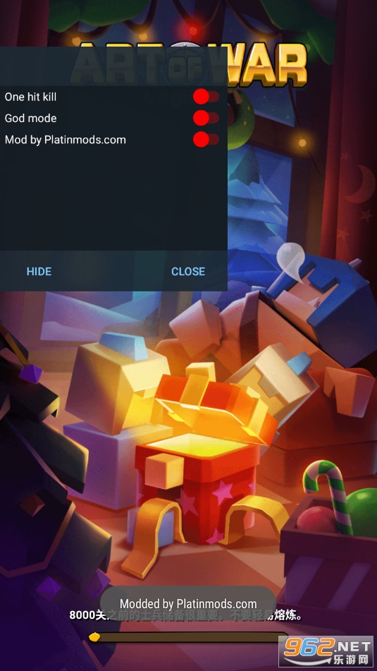 藝術(shù)戰(zhàn)爭(zhēng)無(wú)限金幣 v7.3.0 MOD APK