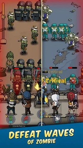 僵尸戰(zhàn)爭空閑防御中文版