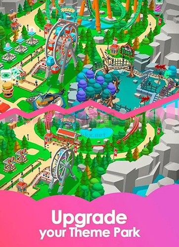 閑置主題公園大亨破解版