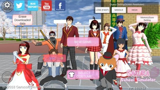 櫻花校園模擬器2022最新版(SAKURA SchoolSimulator)