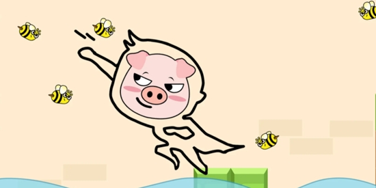 瘋狂豬豬畫線救援最新版(Crazy Piggy)