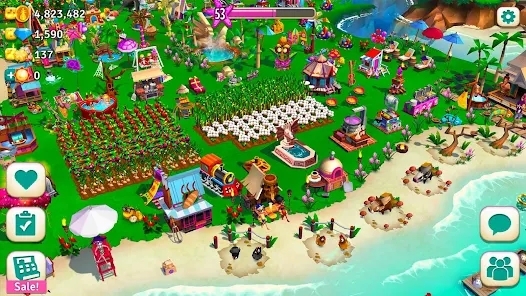 開心農(nóng)場2熱帶度假最新版本(FarmVille 2: Tropic Escape)