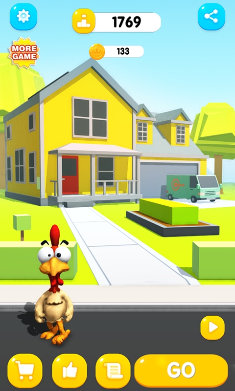 《小雞快跑官方版游戲（Chick Run）》