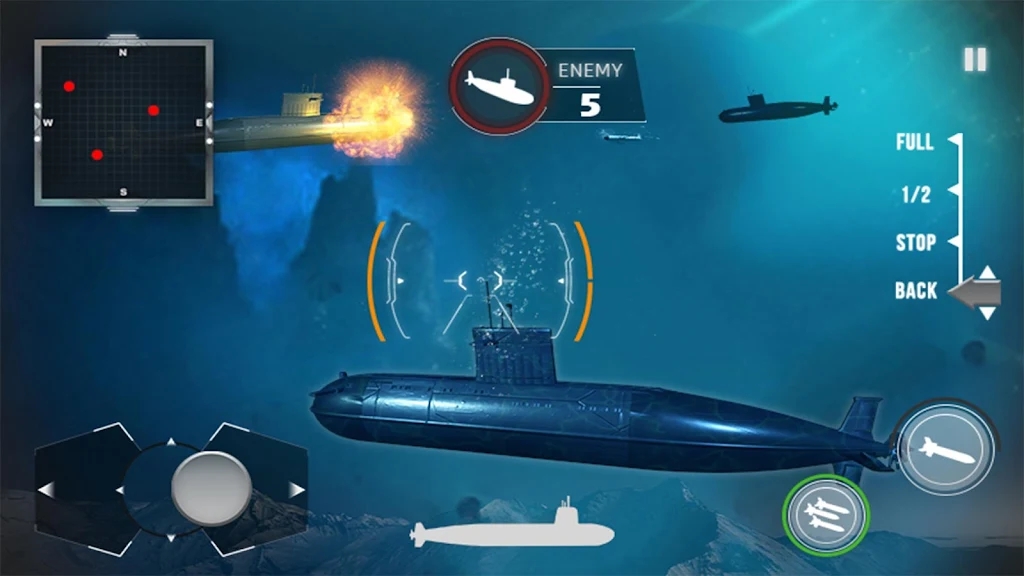 《Naval Submarine Warzone：海軍潛艇戰(zhàn)爭模擬器官方版》