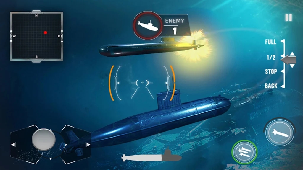 《Naval Submarine Warzone：海軍潛艇戰(zhàn)爭模擬器官方版》