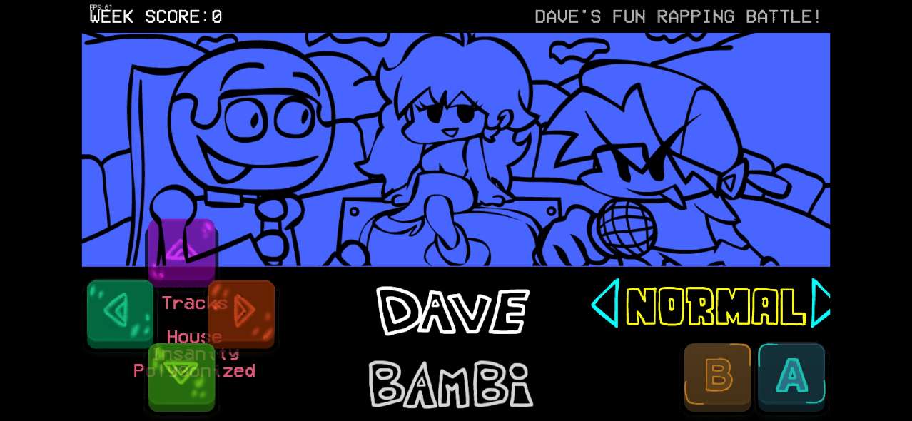 Friday Night Funkin': Dave & Bambi Mod版