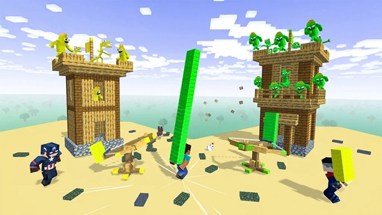 彩虹朋友工藝塔官方版(Rainbow.io - Outdo Craft Tower)