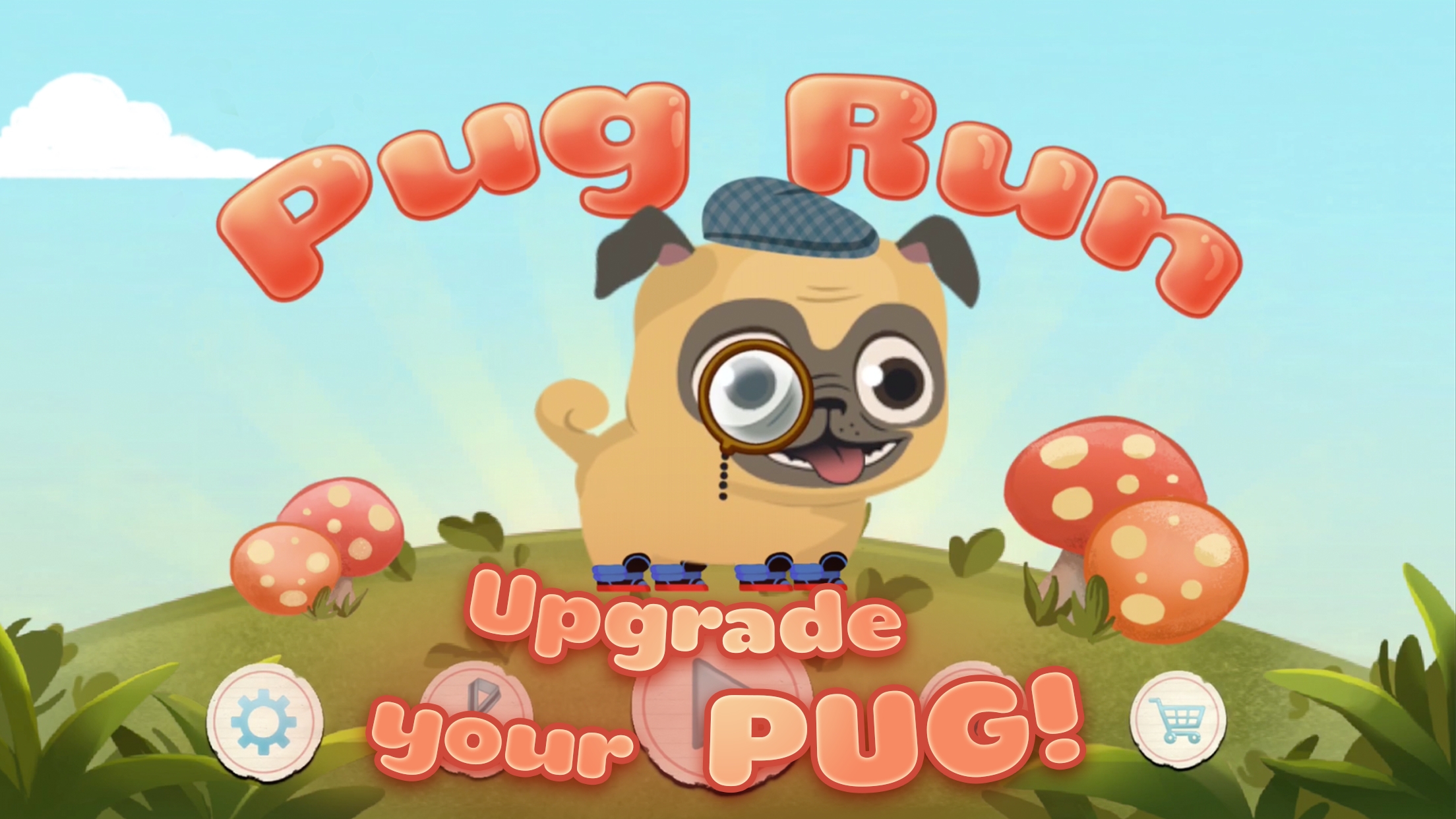 哈巴快跑游戲官方版 (Pug Run)