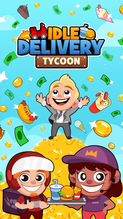 《Idle Delivery Tycoon 餐廳合并模擬器 官方版》