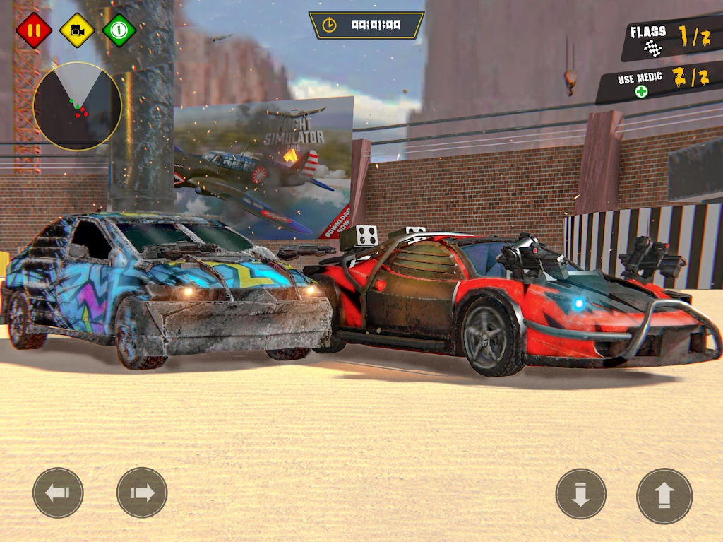 官方版毀滅汽車模擬器：Demolition Derby