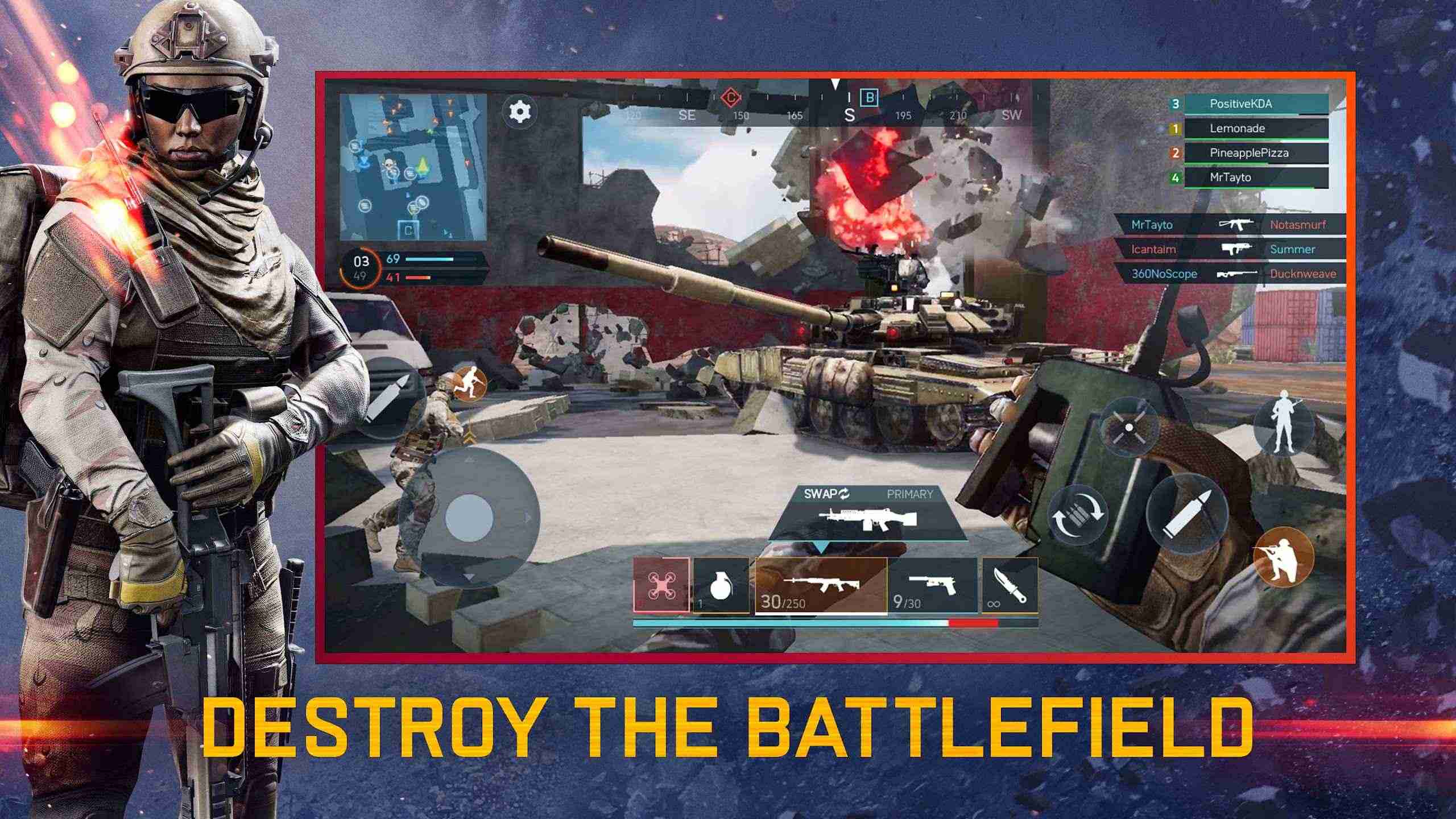 國際版《Battlefield》戰(zhàn)地手游