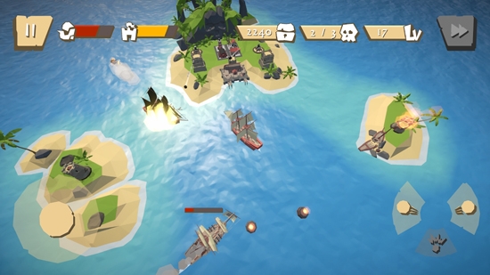 骷髏灣海盜游戲最新版(Pirates of the Skulls Bay)