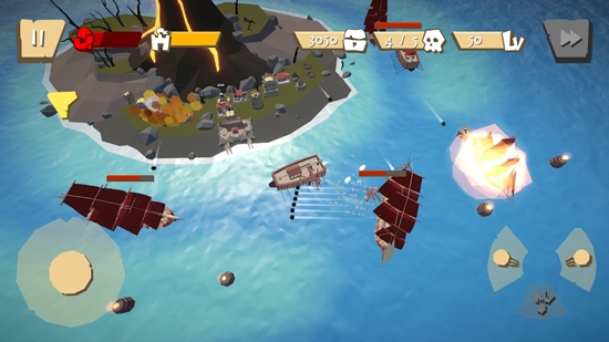 骷髏灣海盜游戲最新版(Pirates of the Skulls Bay)