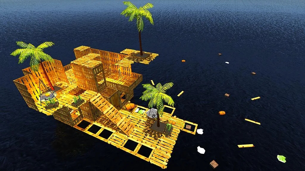 官方版《Raft》海上生存模擬游戲