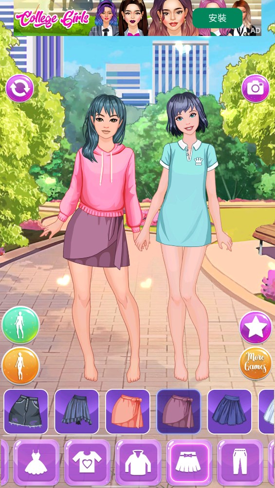 閨蜜打扮游戲官方版：BFFs購(gòu)物中心
