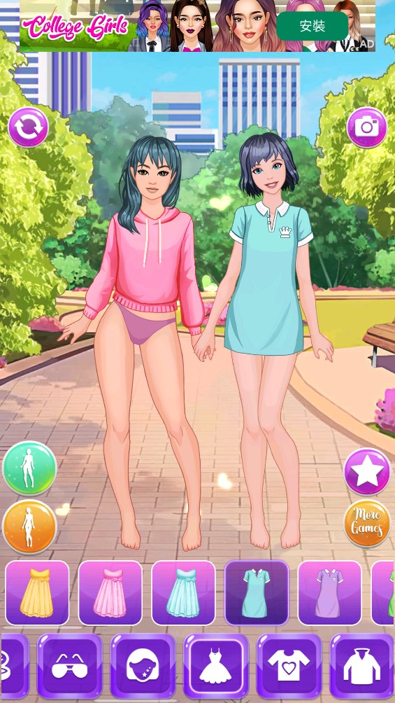 閨蜜打扮游戲官方版：BFFs購(gòu)物中心