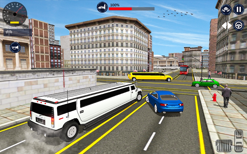 豪華轎車駕駛模擬器官方版：Limousin Car Games