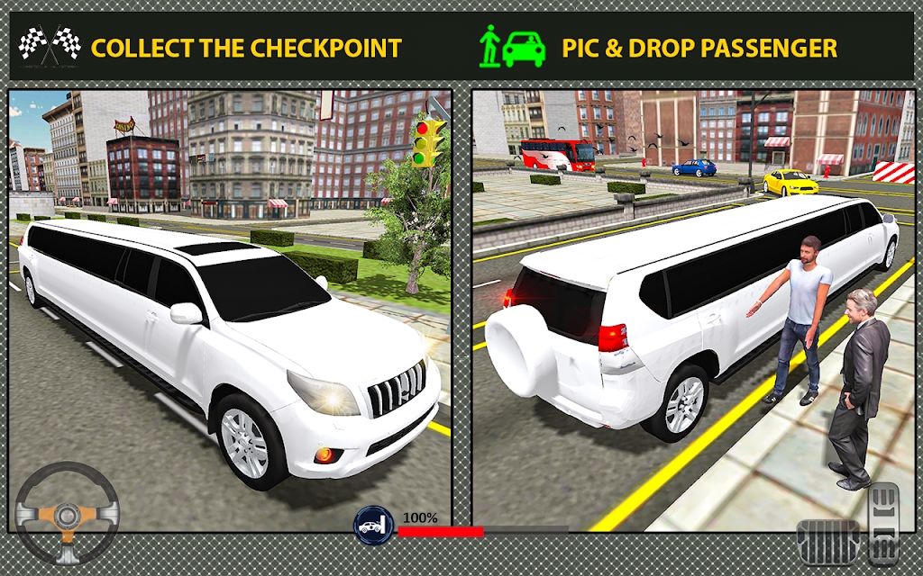 豪華轎車駕駛模擬器官方版：Limousin Car Games